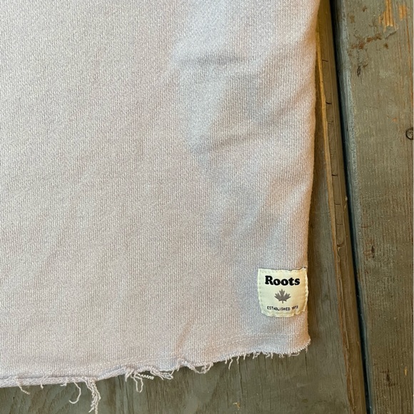 Roots lavender short sleeve sweatshirt dress | size medium - Picture 3 of 6